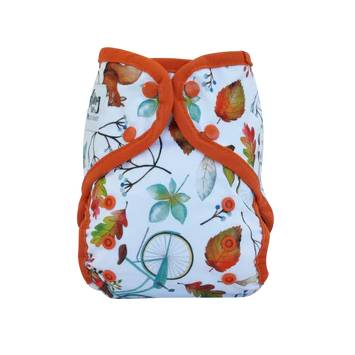 CUSTOMER MARKETPLACE | Seedling Baby Multi-fit Pocket Nappy | DELAMINATED COVER + SLACK ELASTICS